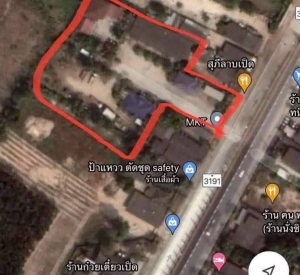 罗勇府 | Nikhom Phatthana区，Map Kha分区 带建筑物的土地出售 4-2-79莱 4000万泰铢